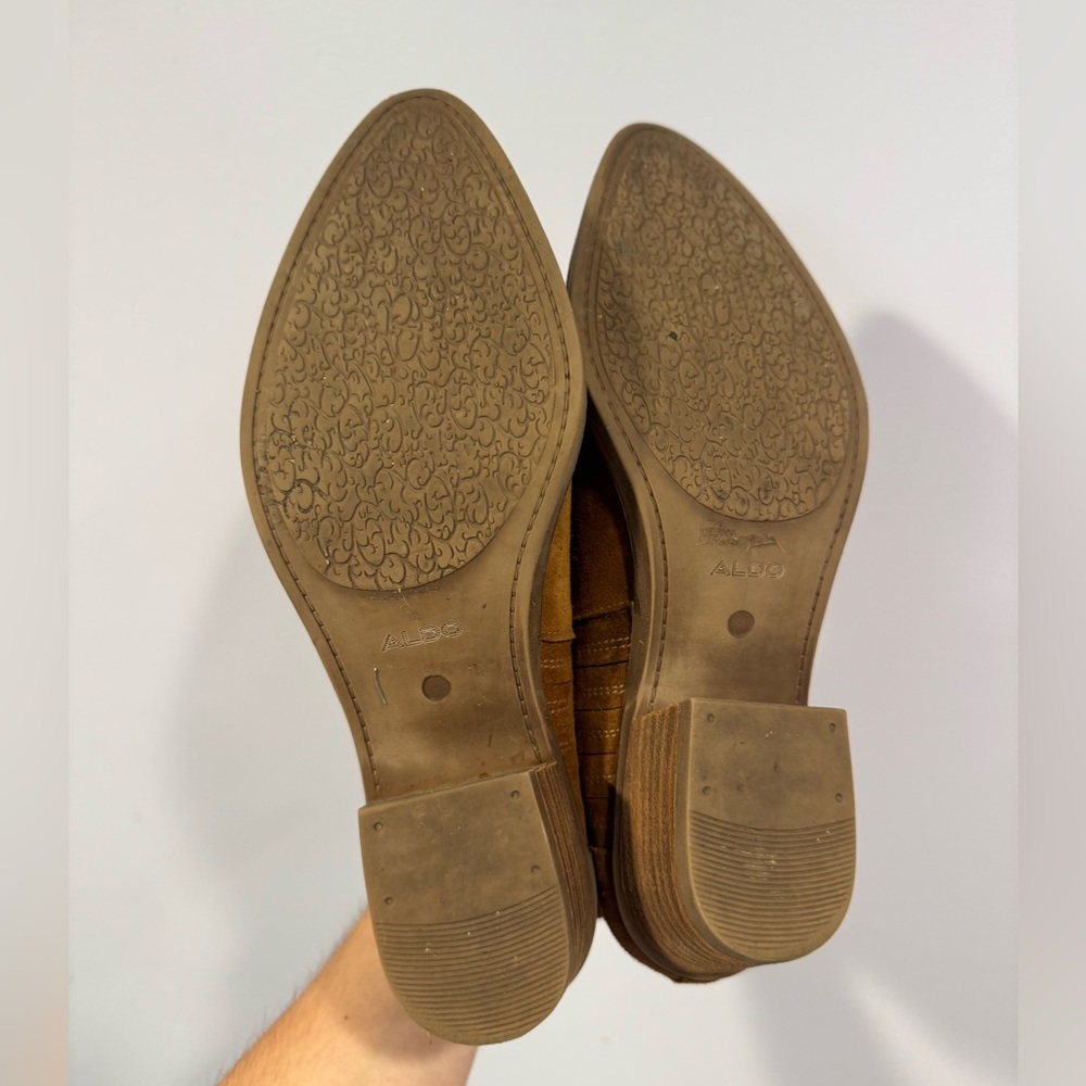 Brown Aldo fall booties - Picture 6 of 6